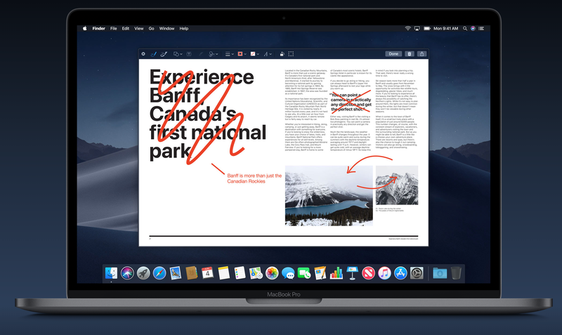 Illustration for article titled Las mejores funciones que llegarán al Mac con macOS 10.14 Mojave